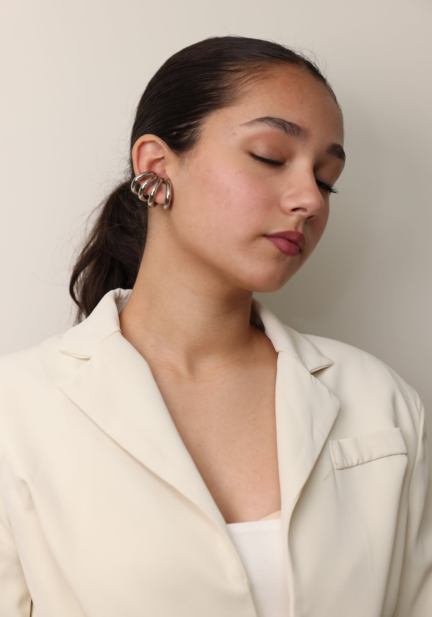 Stellar Spiral Ear Cuffs