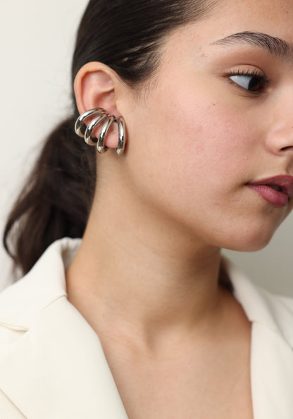 Stellar Spiral Ear Cuffs